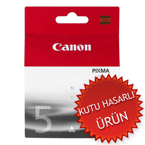 Canon PGI-5BK (0628B024AA) Black Original Cartridge- IP3300 / IP4200 (Damaged Box) (T16162)