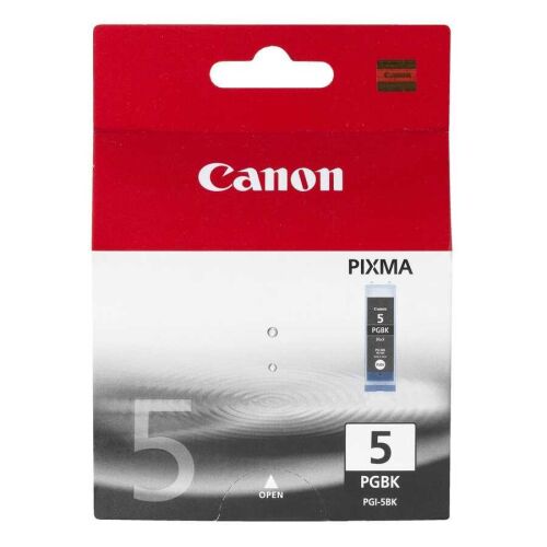 Canon PGI-5BK (0628B024AA) Siyah Orjinal Kartuş - IP3300 / IP4200 (T2247) - 2