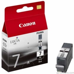 CANON - Canon PGI-7BK (2444B001AA) Black Original Cartridge - IX7000 / MX7600 (T1573)
