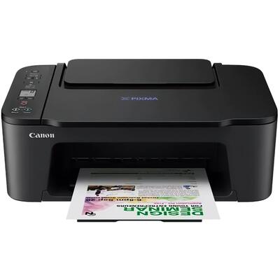 CANON - Canon Pixma E3440 (4464C009AA) WI-FI Mürekkep Püskürtmeli Çok Fonksiyonlu Yazıcı (T15826)