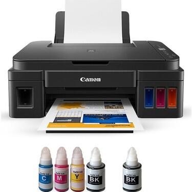 Canon Pixma G3415 (2315C029) Tank Printer + Photocopy + Scanner + Wi-Fi​ (T12953) - Thumbnail