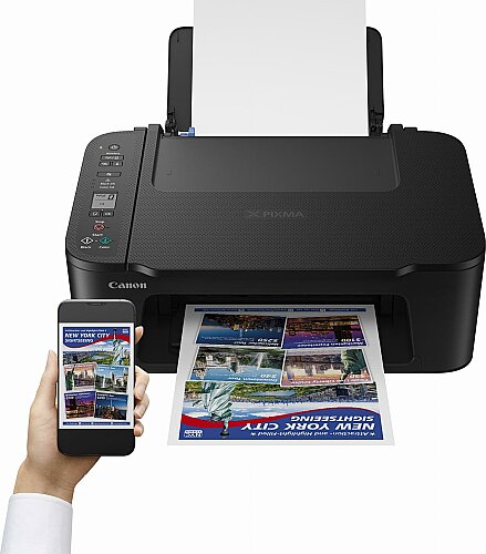 Canon PIXMA TS3750i (671C006) Renkli Çok Fonksiyonlu Mürekkep Püskürtmeli Yazıcı - 4