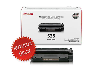 CANON - Canon S35 (7833A001) Siyah Orjinal Toner - L380S (U) (T9325)