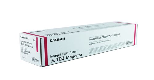 Canon T02 (8531B001) Magenta Original Toner - ImagePress C8000VP / C10000VP (T12183)