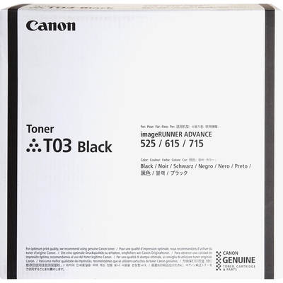 CANON - Canon T03 (2725C001) Siyah Orjinal Toner - DX-527i / DX-617i
