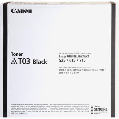 Canon T03 (2725C001) Siyah Orjinal Toner - DX-527i / DX-617i - CANON