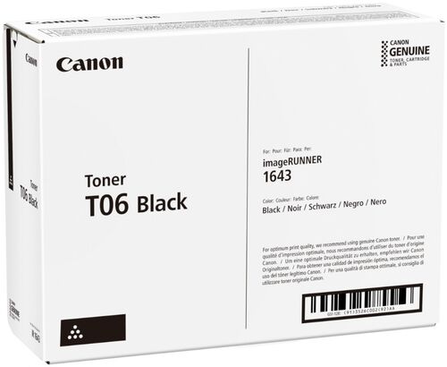 Canon T06 (3526C002) Black Original Toner - 1643 / 1643IF (T12646)