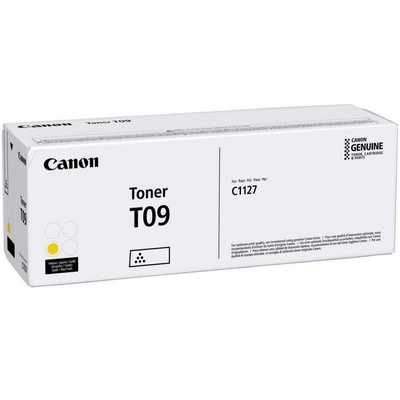 CANON - Canon T09 (3017C006) Sarı Orjinal Toner - C1127P / C1127iF
