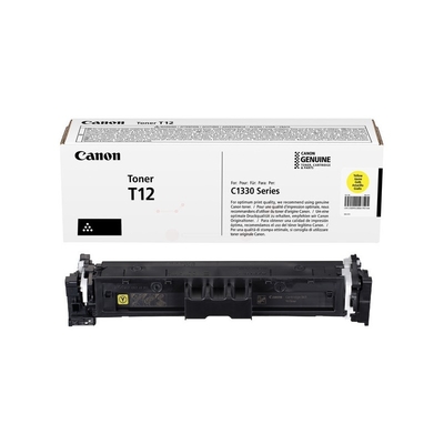Canon T12 (5095C006AA) Yellow Original Toner - C1333iF / C1333P - CANON