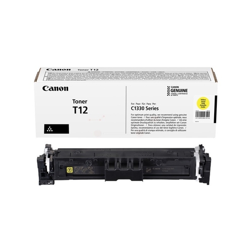 Canon T12 (5095C006AA) Sarı Orjinal Toner - C1333iF / C1333P