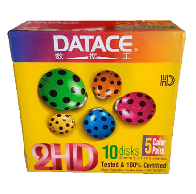 Datace - Datace MF2HD Disket - IBM Formatted Floppy Disc (1.44MB) Floppy Disk - IBM Biçimlendirilmiş Disket 10lu Paket (T16044)