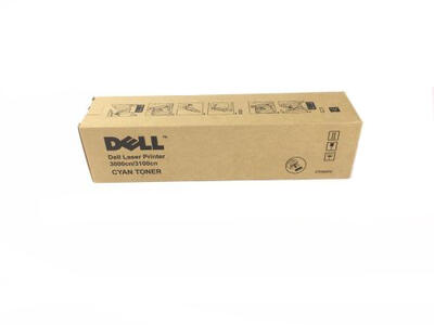 DELL - Dell 3000cn / 3500cn (CT200572) Mavi Orjinal Toner