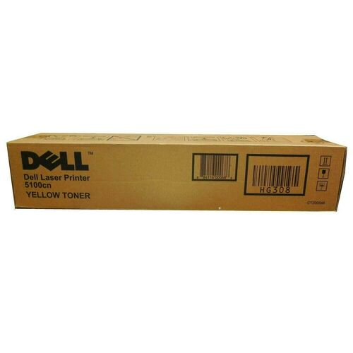 Dell CT200546 Sarı Orjinal Toner Yüksek Kapasite - 5100CN (T12320)