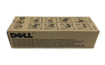 DELL - Dell CT201181 Cyan Original Toner - 2130CN / 2135CN