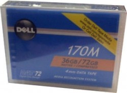 DELL - Dell Dat-72 Data Cartridge 36 GB / 72 GB 170 M 4mm 