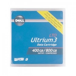 DELL - Dell LTO-3 Ultrium 3 400 GB / 800 GB Data Cartridge 680m, 12.65mm