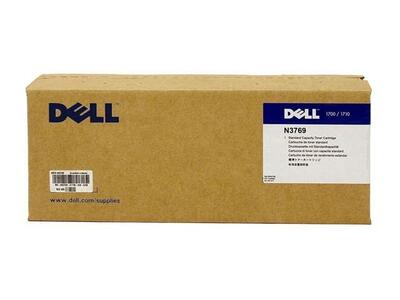 Dell N3769 Black Original Toner 6000 Page - 1700 / 1710 - DELL