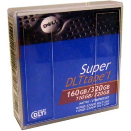 Dell SDLT-1 DLT TAPE 1 160 GB / 320 GB Data Cartridge