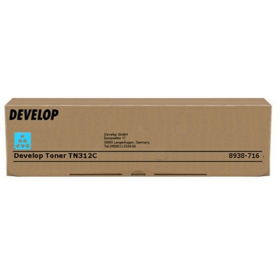 Develop TN-312C (8938716) Mavi Orjinal Toner - Ineo +300 / +351 - DEVELOP
