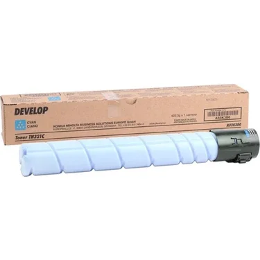 Develop TN-321AC (A33K4DA) Mavi Orjinal Toner - Ineo C224 / C284 / C364 (T3460) - DEVELOP