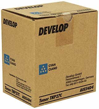 Develop TNP-27C Cyan Original Toner - Ineo +C25 - 1