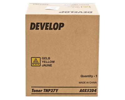 DEVELOP - Develop TNP-27Y (A0X52D4) Sarı Orjinal Toner - Ineo +25 (T9099)