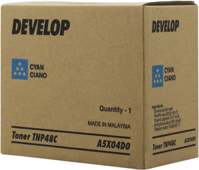 DEVELOP - Develop TNP-48C Cyan Original Toner - Ineo +3350 / +3850