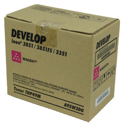 Develop TNP-49M Magenta Original Toner - Ineo +3851 / +3851FS - DEVELOP