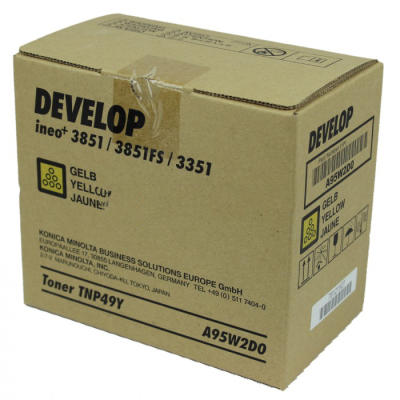 Develop TNP-49Y Yellow Original Toner - Ineo +3851 / +3851FS - DEVELOP