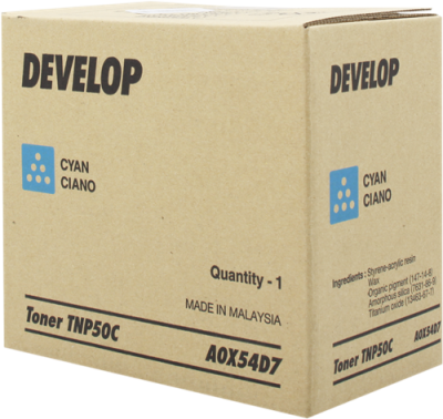 DEVELOP - Develop TNP-50C Mavi Orjinal Toner - Ineo +3100 (T9372)