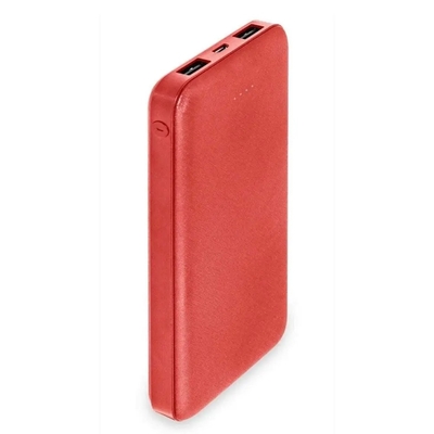 Dexim - Dexim DCA0013 10.000 mAh Powerbank (Kırmızı) (T16834)