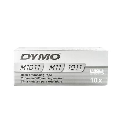 DYMO - Dymo 32500 Endüstriyel Kabartmalı Metal Etiket 12 x 4,8m Alüminyum - M1011 / M11 / 1011 - S0720170