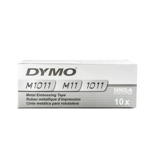Dymo 32500 Endüstriyel Kabartmalı Metal Etiket 12 x 4,8m Alüminyum - M1011 / M11 / 1011 - S0720170