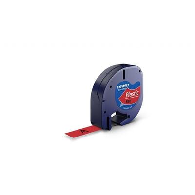 Dymo 59424 Kırmızı Orjinal Şerit 12mm x 4m (T15733) - DYMO