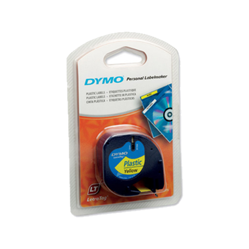 Dymo 91202 Yellow Original Ribbon 12mm x 4m