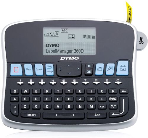 Dymo LM 360D Desktop Label Maker Rechargeable - 1