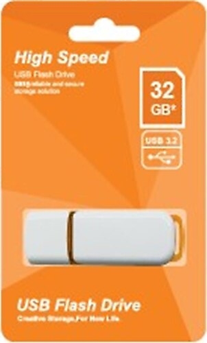 Elba 32GB Plastik Beyaz-Turuncu 3.2 USB Flash Bellek - 1