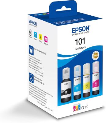 Epson 101 (C13T03V64A) Multipack Orjinal Kartuş - L6160 / L4150 - EPSON