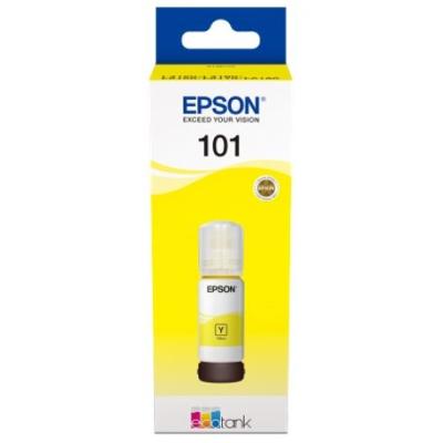 EPSON - Epson C13T03V44A (101) Sarı Orjinal Mürekkep Kartuş - L4150 (T10555)