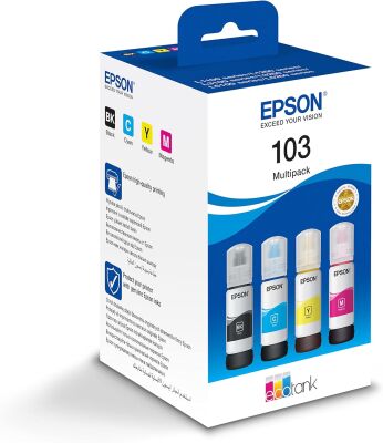 Epson 103 (C13T00564A) Multipack Orjinal Kartuş - L1210 / L3210 - EPSON