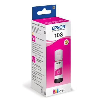 EPSON - Epson C13T00S34A (103) Magenta Original Ink Cartridge - L1110