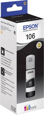 EPSON - Epson C13T00R140 (106) Black Original Ink Cartridge - ET-7700