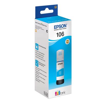 EPSON - Epson C13T00R240 (106) Cyan Original Ink Cartridge - ET-7700 