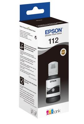 Epson C13T06C14A (112) Black Original Ink Cartridge - L15160 - EPSON