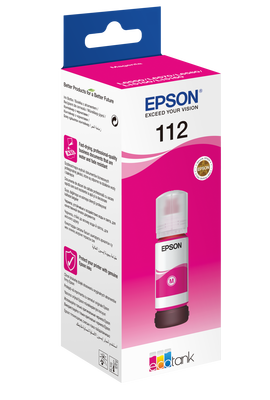 EPSON - Epson C13T06C34A (112) Kırmızı Orjinal Mürekkep Kartuş - L15160 (T12703)