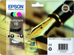 Epson C13T16264020 (16) Multipack Orjinal Kartuş - WF-2010 (T2817) - EPSON