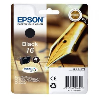 Epson C13T16214020 (16) Black Original Cartridge - WF-2010 