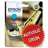 EPSON - Epson C13T16224020 (16) Cyan Original Cartridge - WF-2010 (Without Box)