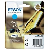 EPSON - Epson C13T16224020 (16) Cyan Original Cartridge - WF-2010