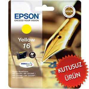 EPSON - Epson C13T16244020 (16) Yellow Original Cartridge - WF-2010 (Without Box)